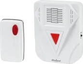 Dzwonki i gongi - Rebel Dzwonek bezprzewodowy do drzwi 15 melodii Rebel URZ3454 - miniaturka - grafika 1