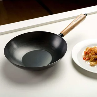 PATELNIA WOK STALOWY KANTOŃSKI CHIŃSKI 28cm - Woki PATELNIA WOK STALOWY KANTOŃSKI CHIŃSKI 28cm - Woki - miniaturka - grafika 8