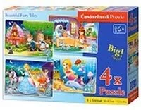 Castorland Puzzle 4w1, Beautiful Fairy Tales - Puzzle - miniaturka - grafika 3
