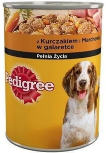 Pedigree Adult mokra karma dla psów z kurczakiem i warzywami w galaretce 12x400g 44859-uniw - Mokra karma dla psów - miniaturka - grafika 3