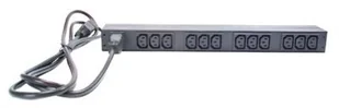 APC PDU BASIC 1U 16A 208/230V C13 AP9565 AP9565 - Zasilacze awaryjne UPS - miniaturka - grafika 2