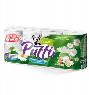 Ręcznik Papierowy Kuchenny Celuloza Puffi Biały - Ściereczki, gąbki, czyściki - miniaturka - grafika 2