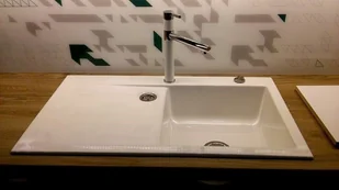 SystemCeram STEMA 90 NERO - Zlewozmywaki - miniaturka - grafika 4