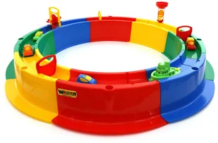 Wader Piaskownica Z Torem Wodnym 3W1+AKCESORIA XXL - Zabawki do kąpieli - miniaturka - grafika 8