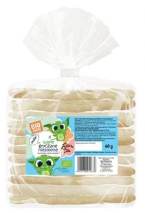 BIOMINKI WAFLE GRYCZANE NIESOLONE BIO 60 g - BIOMINKI - Przekąski dla dzieci - miniaturka - grafika 2
