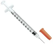 Meble i wyposażenie gabinetów medycznych - BD BD Micro Fine Plus-0,3 x 8 mm 30G U-40 strzykawka do insuliny z igłą SKAMEX BD-320911 - miniaturka - grafika 1