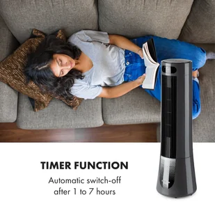 Klarstein Klarstein Skyscraper Frost, chłodnica powietrza, 45 W, 7 l, 2 wkłady chłodzące, przenośny ACO4-SkyscraperFrstB - Klimatory - miniaturka - grafika 9