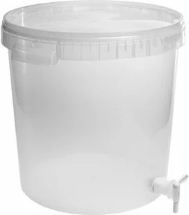 Browin Pojemnik fermentacyjny 30L z pokrywką i kranem - Domowy wyrób alkoholu Browin Pojemnik fermentacyjny 30L z pokrywką i kranem - Domowy wyrób alkoholu - miniaturka - grafika 1