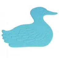 Akcesoria łazienkowe - MSV Guma antypoślizgowa 5- 140313 + węglanu wapnia kaczka niebieska, 14 x 13,5 x 0,1 cm 140313 - miniaturka - grafika 1