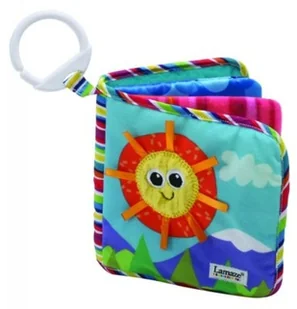 Tomy Lamaze Książeczka materiałowa Odkrycia - Zabawki sensoryczne - miniaturka - grafika 3