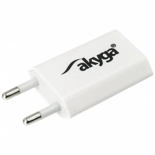 Akyga Zasilacz sieciowy USB AK-CH-03 1A biały (AK-CH-03WH) - Akcesoria do tabletów i e-booków - miniaturka - grafika 5