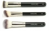 Pędzle do makijażu - Hakuro Zestaw 3 Pędzli H55 H50s H24 + Gratis - miniaturka - grafika 1