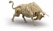 Puzzle - Pebaro Siva Toys Siva toys852/9 drewniana konstrukcja Bull - miniaturka - grafika 1