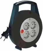 Gniazdka elektryczne - Brennenstuhl Elegancki przedłużacz bębnowy VARIO LINE 5 m - miniaturka - grafika 1