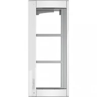 Domofony - Legrand ramka osłonowa moduł 3 Module łącznie z nośnika Sfera, aluminium allwhite, biały, 350232 350232 - miniaturka - grafika 1
