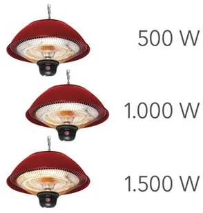 TROTEC Designerski sufitowy promiennik ciepła IR 1510 SC - Ogrzewanie przenośne - miniaturka - grafika 5