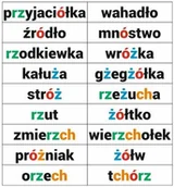 Pomoce naukowe - Wyrazy sprawiające trudności ortograficzne ES054 - miniaturka - grafika 1