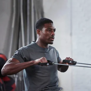 Adidas Guma fitness tubing ADTB-10503 poziom 3 ADTB-10503 - Gumy, taśmy, ekspandery - miniaturka - grafika 7