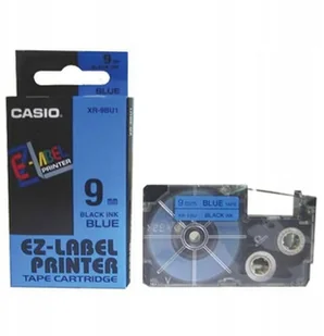 Casio XR-24YW1, 24mm x 8m, czarny druk / żółty podkład, taśma oryginalna - Papier do drukarek - miniaturka - grafika 9