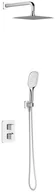 Zestawy prysznicowe - Omnires System podtynkowy termostatyczny Saxon - miniaturka - grafika 1