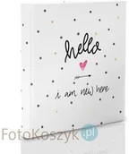 Albumy fotograficzne - Goldbuch Album Hello I am new here (tradycyjny 60 kremowych stron) - miniaturka - grafika 1