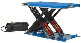 018 01872710 Podnośnik podest nożycowy udźwig 2000 kg wymiary platformy 2250x1200 mm wysokość podnoszenia min/max 300-1900 mm moc 2,3kW) 72710-uniw - Stoły warsztatowe - miniaturka - grafika 9