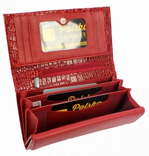 Marco (PL) Portfel Damski (PL) 16 cm Suwak Wewnątrz Skóra Naturalna PD-08 - Portfele - miniaturka - grafika 5