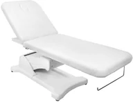 Stoły i łóżka do masażu - ACTIVESHOP Leżanka elektr. do masażu azzurro 3808 biała 10003_111341 - miniaturka - grafika 1