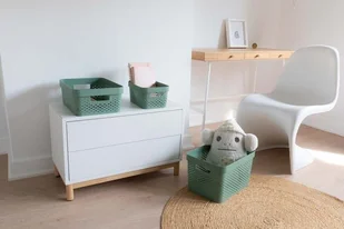 CURVER Pojemnik ażurowy INFINITY 4,5L oliwkowo-zielony CURVER Recycled 245854 - Pudła i pojemniki do przechowywania - miniaturka - grafika 5