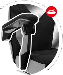 Huzaro Fotel gamingowy Huzaro COMBAT 3.0 GREY HZ-Combat 3.0 Grey - Fotele gamingowe - miniaturka - grafika 15