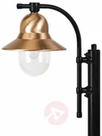 Lampy ogrodowe - K. S. Verlichting B. V. Latarnia Toscane 1-pkt 150 cm, czarna - miniaturka - grafika 1