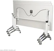 Stoły - Import S Stelaż składany do stołu EF-A105 aluminium - miniaturka - grafika 1