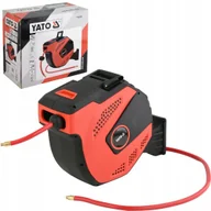 Akcesoria pneumatyczne - YATO Przewód Wąż Pneumatyczny 12.5mm x 15m Zwijak - miniaturka - grafika 1