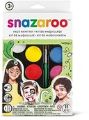 Przybory szkolne - Snazaroo Schminkfarben impregnowanych zestaw sprytne na imprezę, paleta "z 2 pędzel 1172005 - miniaturka - grafika 1
