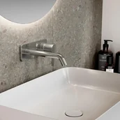 Baterie podtynkowe - Ideal Standard Joy Bateria umywalkowa podtynkowa nikiel A7380GN - miniaturka - grafika 1