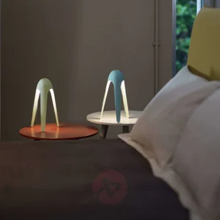 Martinelli Luce Martinelli Luce Cyborg - lampa stołowa LED zielona - Lampy stojące - miniaturka - grafika 3