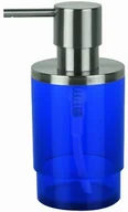 Dozowniki papieru i mydła dla firm - Spirella spirella 10.16434 dozownik mydła nyo-akryl, Clear granatowy (marynarski) 10.16434 - miniaturka - grafika 1