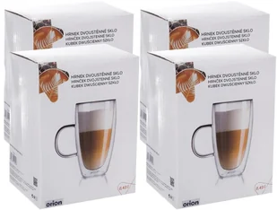 Orion 4x Szklanka termiczna z podwójną ścianką do KAWY 0,43 127204-SET - Szklanki - miniaturka - grafika 2