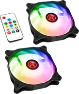 Wentylatory komputerowe - Raijintek Wentylator  EOS 12 RBW ADD 2-pack + Hub + Pilot 0R40B00215 0R40B00215 - miniaturka - grafika 1