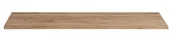 Blaty meblowe i parapety okienne - Prostokątny blat łazienkowy - Lunios 10X Dąb 120 cm - miniaturka - grafika 1