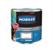 Farby zewnętrzne - Nobiles alkidowa 0,25L Biały farba Ftalonal biała - miniaturka - grafika 1