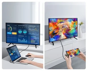 Baseus Kabel USB  Baseus Kątowy Kabel Usb Typ C Usb Typ C Vooc Quick Charge Power Delivery 100 W 5 A 1,5 M Usb 3.2 Gen 2 4K@60 Hz Czarny Catpn-01 CATPN-01 - Kable komputerowe i do monitorów - miniaturka - grafika 16