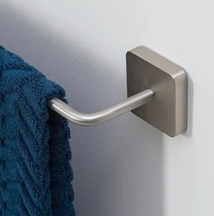 Tiger Onu Wieszak na ręcznik kąpielowy stal szczotkowana 13186.3.09.46 - Wieszaki łazienkowe - miniaturka - grafika 2