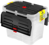 Pudła i pojemniki do przechowywania - Heidrun zestaw pudełek Dragon Box 3 szt x 15 l - miniaturka - grafika 1