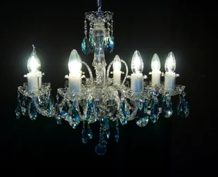 Elita bohemia Żyrandol kryształowy 8-ramienny - Bohemia L 101/8/07 - Lampy sufitowe - miniaturka - grafika 3