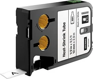 Dymo Taśma do nadruku wąż termokurczliwy XTL 1868810 12 mm Kolor taśmy: Bia - Dodatki do drukarek i skanerów - miniaturka - grafika 3