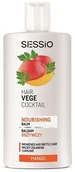 Odżywki do włosów - Sessio Sessio Hair Vege Cocktail Nourishing Balm balsam odżywczy do włosów osłabionych i łamliwych Mango 300g - miniaturka - grafika 1