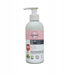 4organic Kids płyn do mycia ciała i higieny intymnej dla dziewczynek 200ml - Płyny do higieny intymnej - miniaturka - grafika 2
