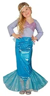 Stroje karnawałowe - Guirca Kostium karnawałowy Syrenka dla dziewcząt karolińska Syrenka kostium dziecięcy rozm. 110  146, 122/128, wielokolorowy - miniaturka - grafika 1