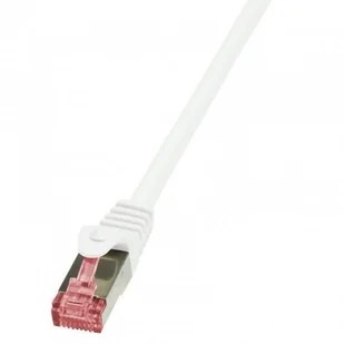 LogiLink Patchcord CQ2091S CAT.6 S/ftp 10m, biały - Patchcordy - miniaturka - grafika 3